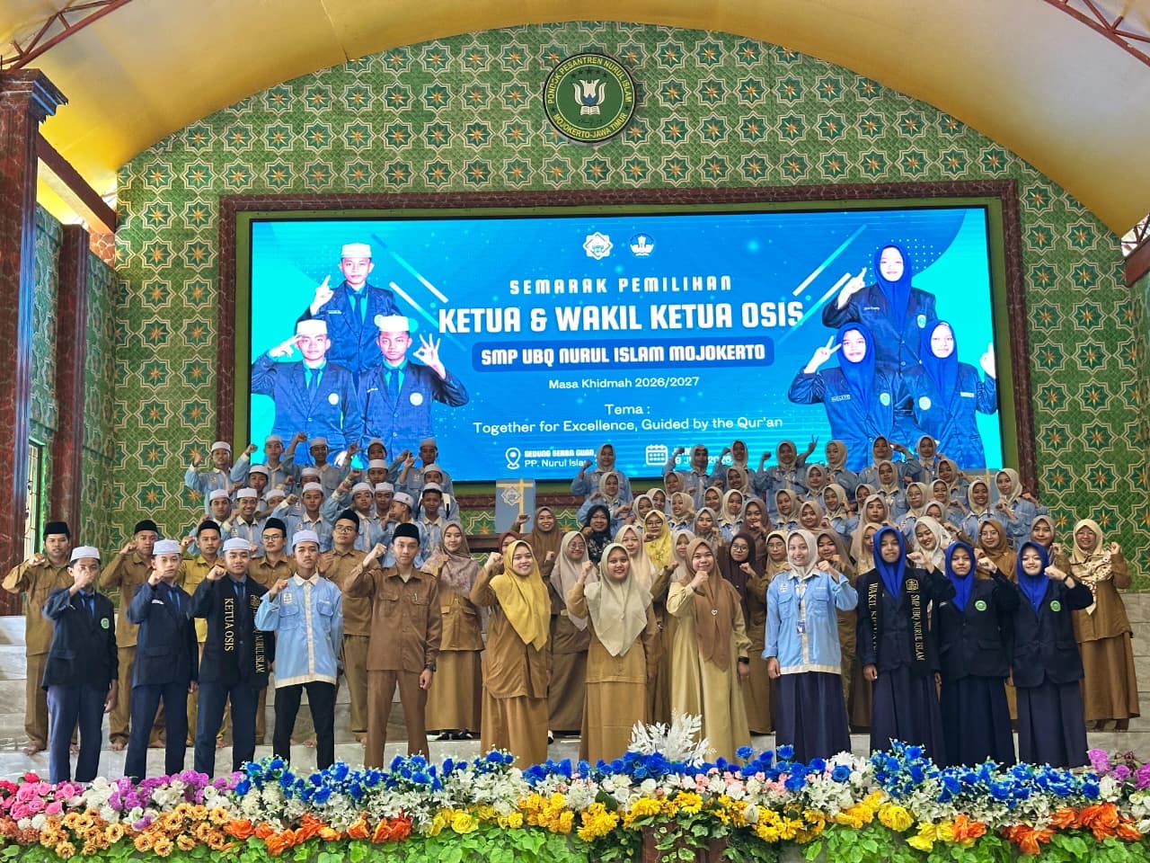 Mencetak Pemimpin Muda Qurani, SMP UBQ Nurul Islam Gelar Pemilihan OSIS 2026/2027