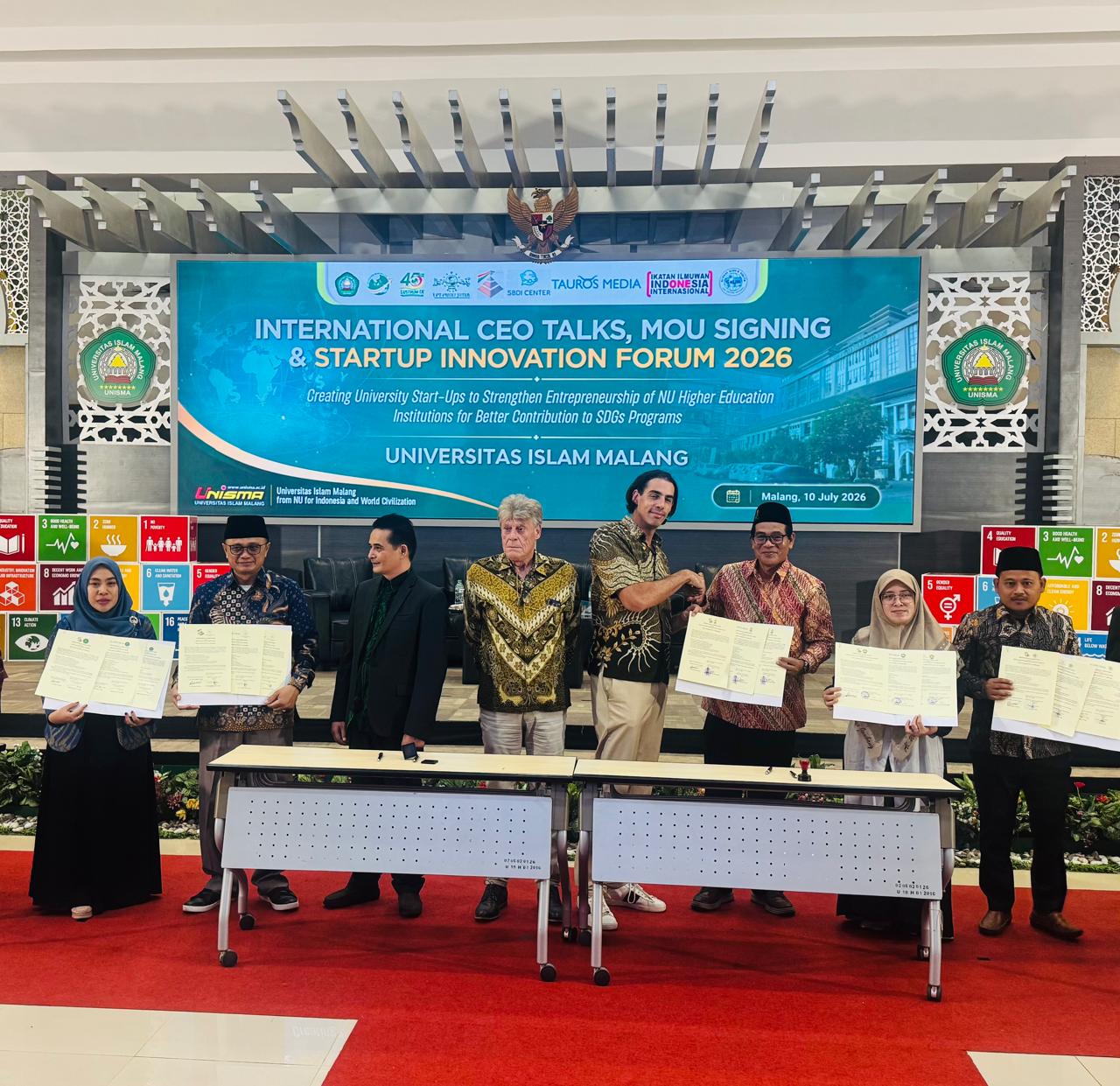Institut Nurul Islam Mojokerto Perkuat Jejaring Global pada International CEO Talks & Startup Innovation Forum 2026