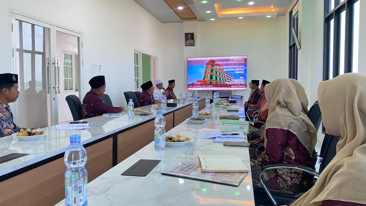 Uji Publik Kurikulum 2026/2027, MA 2 Ad Dauliyyah Nurul Islam Siapkan Madrasah Berdaya Saing Internasional